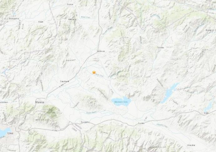 6土耳其西部发生5.2级地震 震源深度10公里