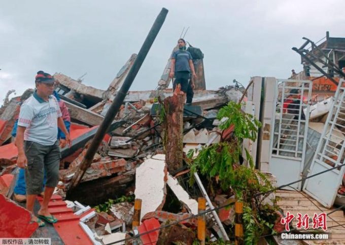 印尼地震已34人死亡 当局警告或发生强烈余震